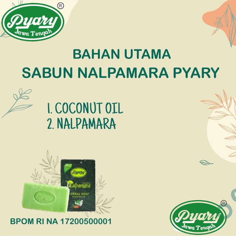 PYARY Nalpamara Soap | Turmeric Soap