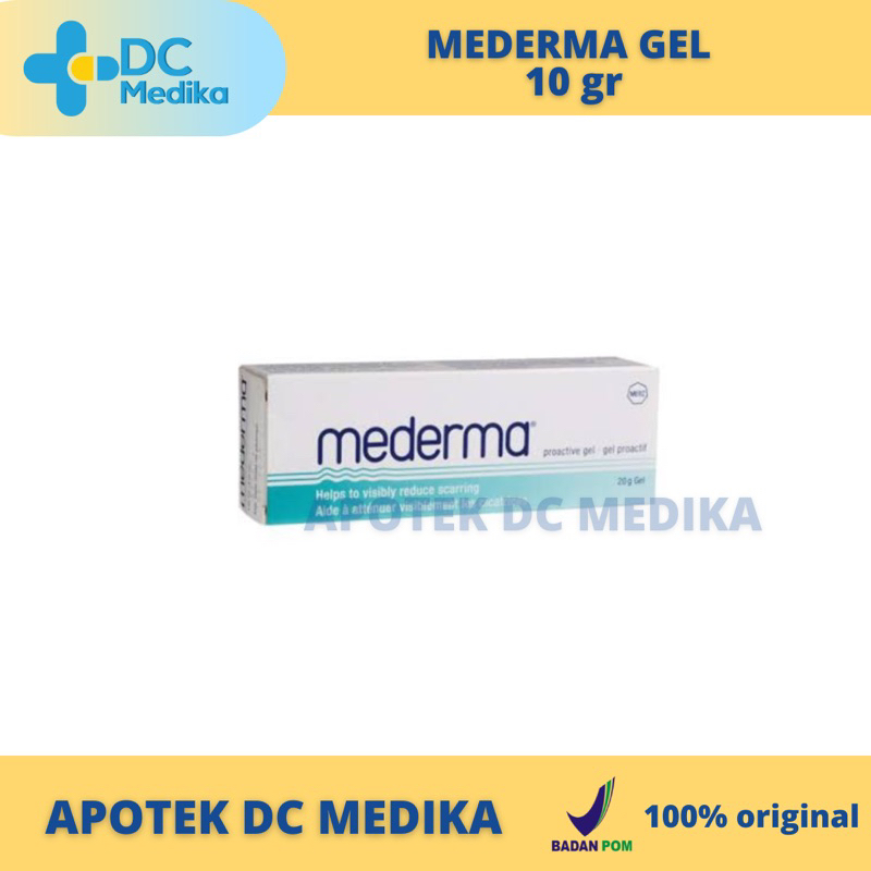 Mederma gel 10gr / salp bekas luka / jerawat