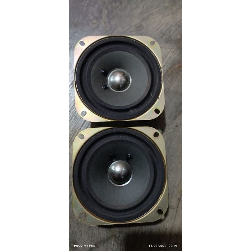 2pc Speaker Aiwa &amp; LG 4in Mid/Bagian Vokal