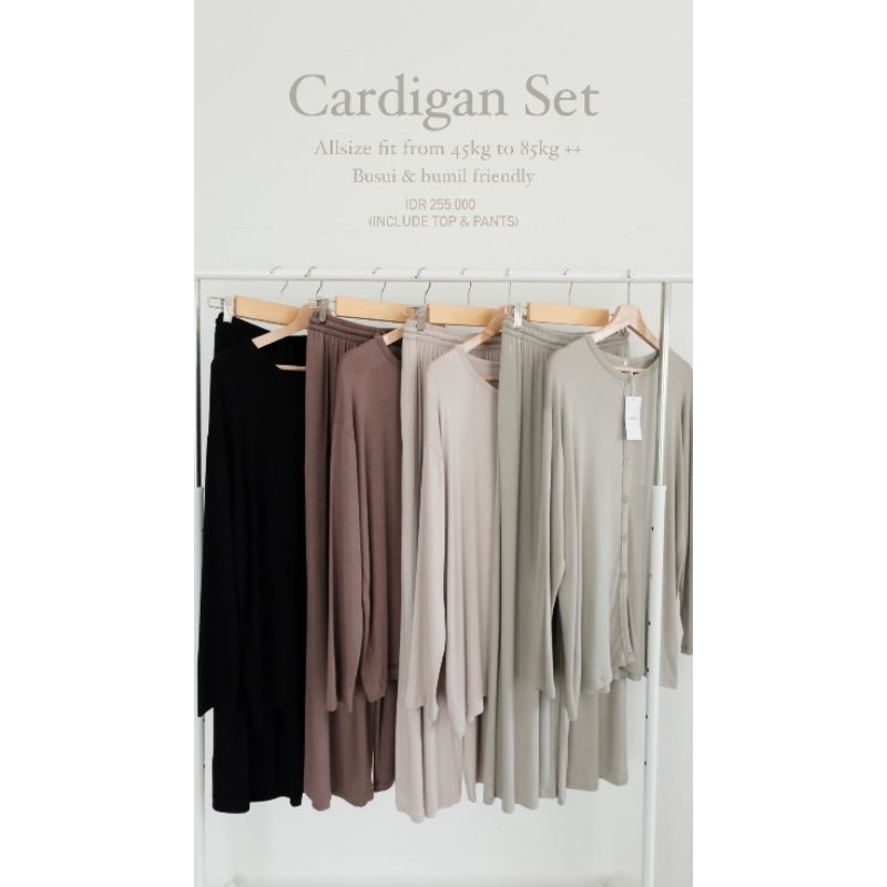 Cardigan set hijabnueta