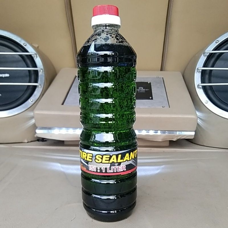 LOWKOS - 1Liter CAIRAN BAN TUBLES TIRE SEALANT Cairan Penambal Ban Tubles Kemasan Refill