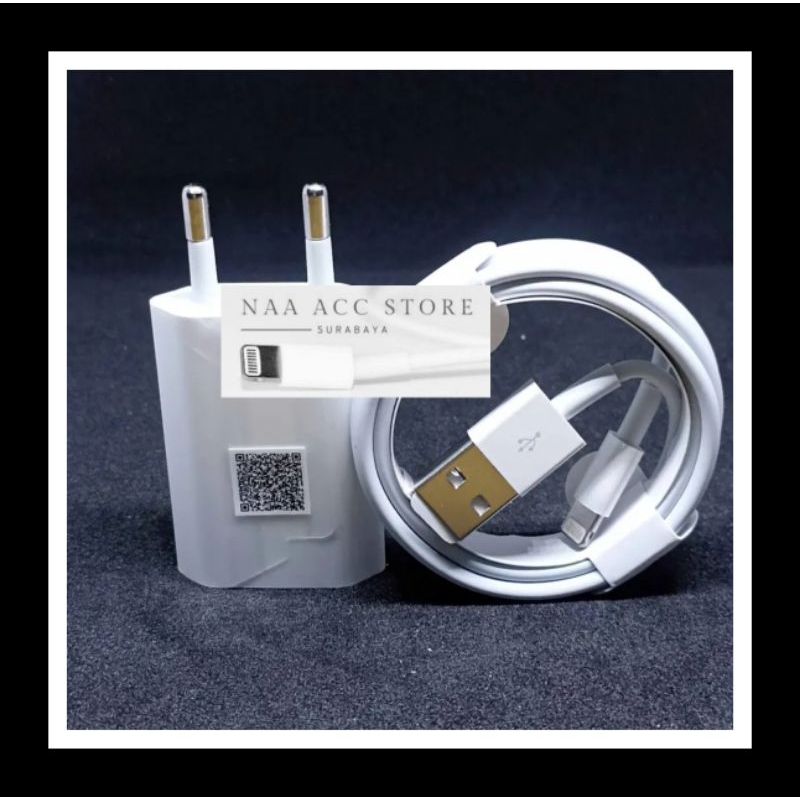 Charger adapter untuk iP 6 7 8 plus X Xr Xs XsMax 11 11pro 5W 5Watt 20W 20Watt