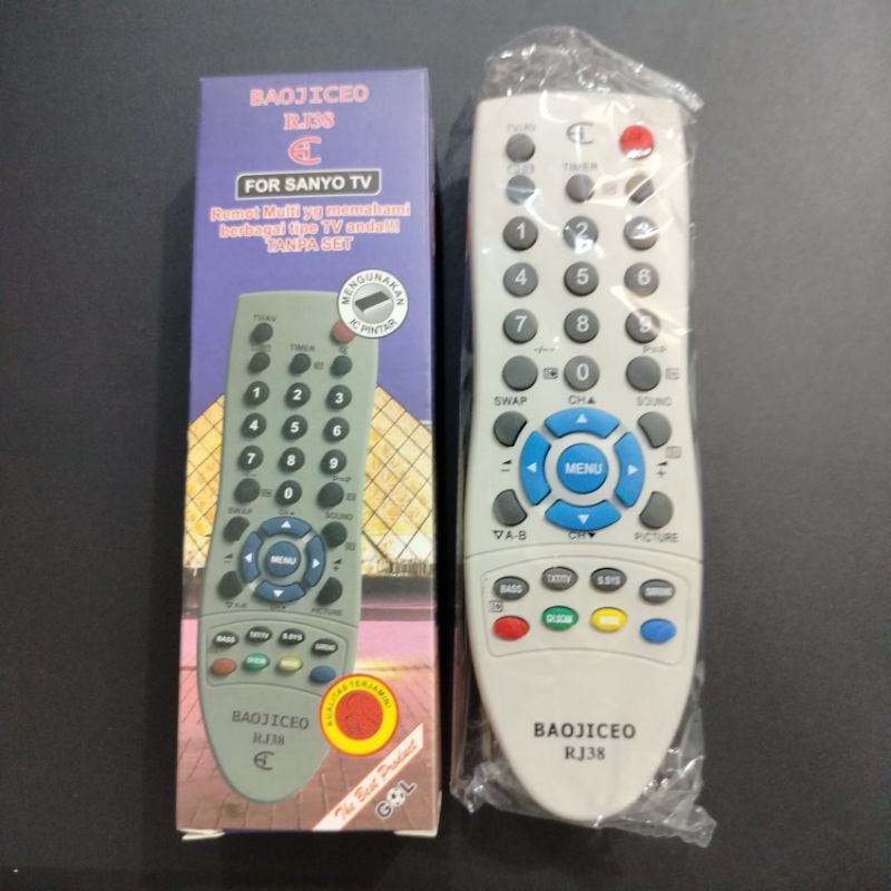 Remote TV Sanyo