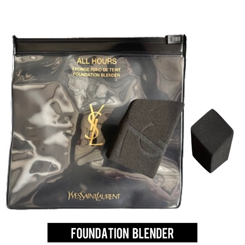 Ysl All Hours Beauty Sponge - Foundation Blender with case zipper