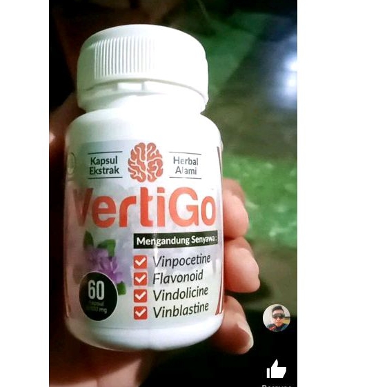 VERTIGO ATASI KELUHAN SAKIT KEPALA | VertiGo 60 Kapsul | VertiGo Tapak Dara #HerbalMandiri #VertiGo 