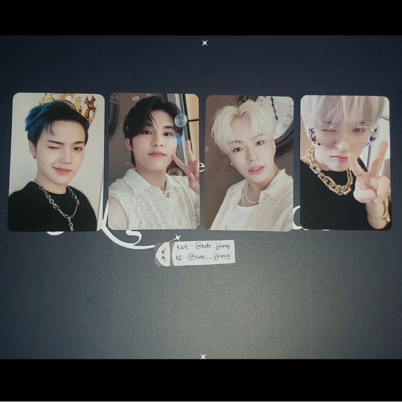 [READY] TREASURE NIGHT GARDEN PHOTO SCRAP KIT WEVERSE POB DOYOUNG JEONGWOO JAEHYUK YOSHI