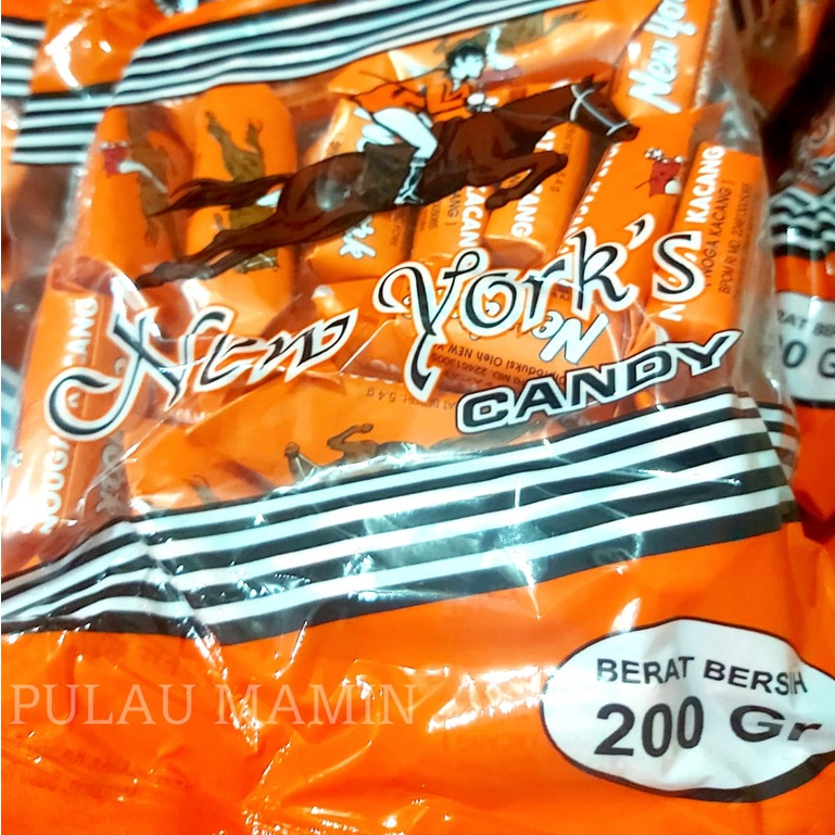 

Permen Nougat Kacang New York 200gr