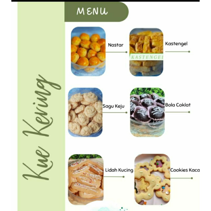 

Aneka kue kering Lebaran