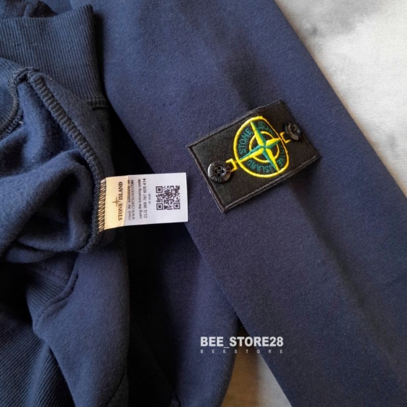 SWEATER HOODIE ZIPPER STONE ISLAND FULLTAG &amp; LEBEL PREMIUM + CREWNECK HD