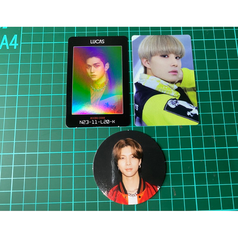 PHOTOCARD PC OFFICIAL NCT127 WAYV LUCAS JUNGWOO JOHNNY CIRCLE CARD NEO ZONE SUPERHUMAN STICKER ACCESS CARD ARRIVAL AC CARD