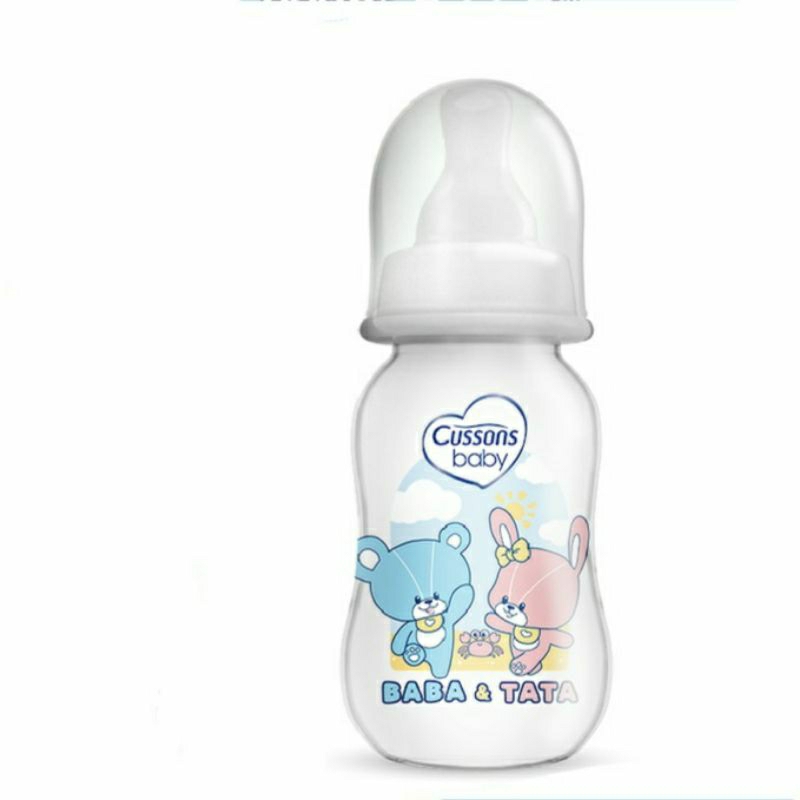 Milk Bottle Cussons Baby 250ml, 125ml, 60ml BPA Free | Botol Susu Bayi | Botol Dot Bulat Anti Colic