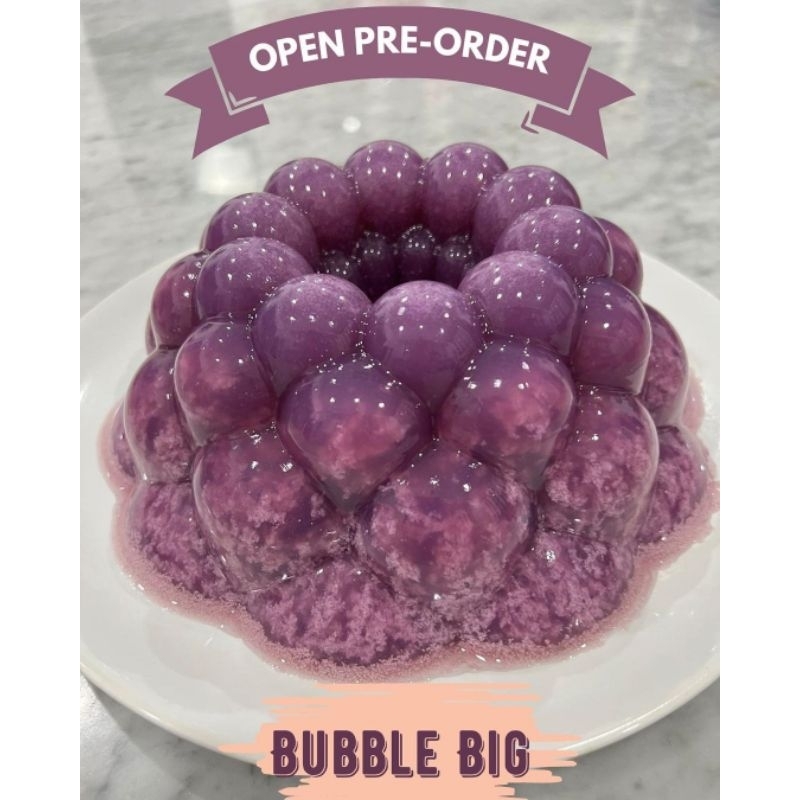 Cetakan Puding Bubble Big / Cetakan Pudding Plastik Bubble Big / Loyang Puding