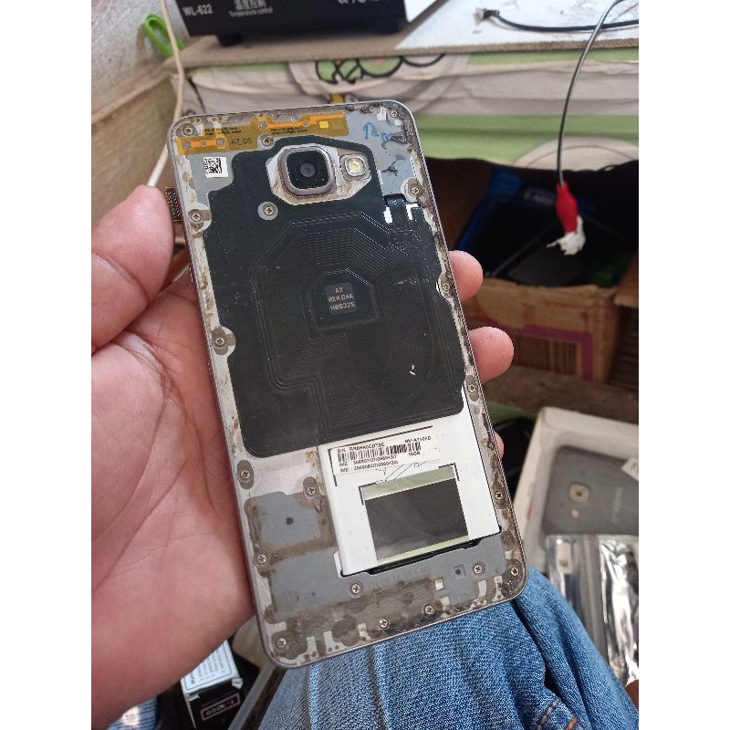 mesin samsung A7 2016 normal