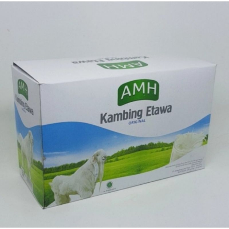 

Susu kambing etawa AMH 10 sachet per box asam urat nyeri sendi