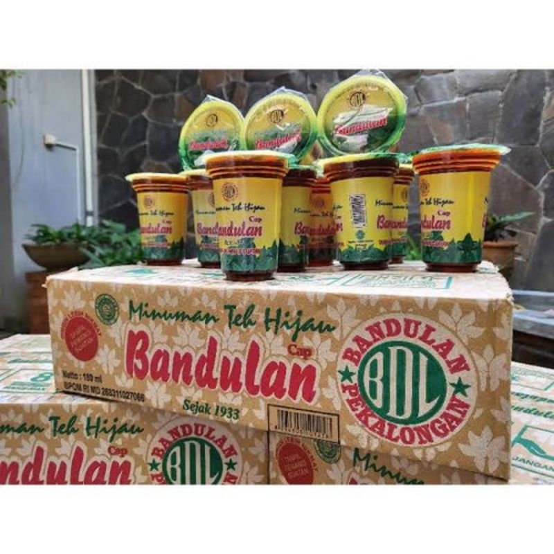 

Bandulan teh gelas 180ml melati dan teh hijau / Teh gelas bandulan 180ml