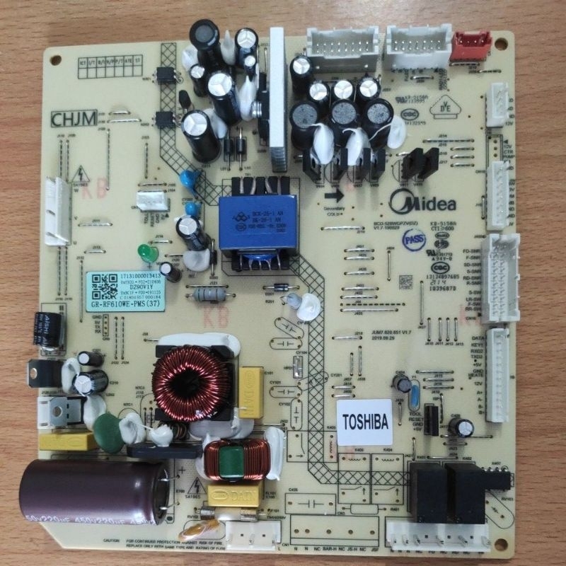 PRE-ORDER/ INDENT;PCB MODUL KULKAS TOSHIBA GR-RF610WE