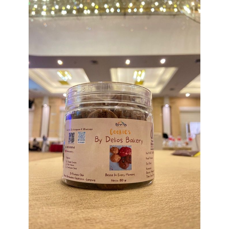 

Double Chocho Cokelat Cookies Crunchy Mini