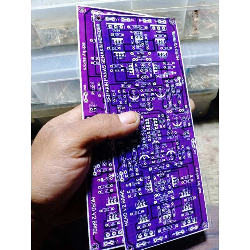 PCB MCRD V2 BRIGE BTL