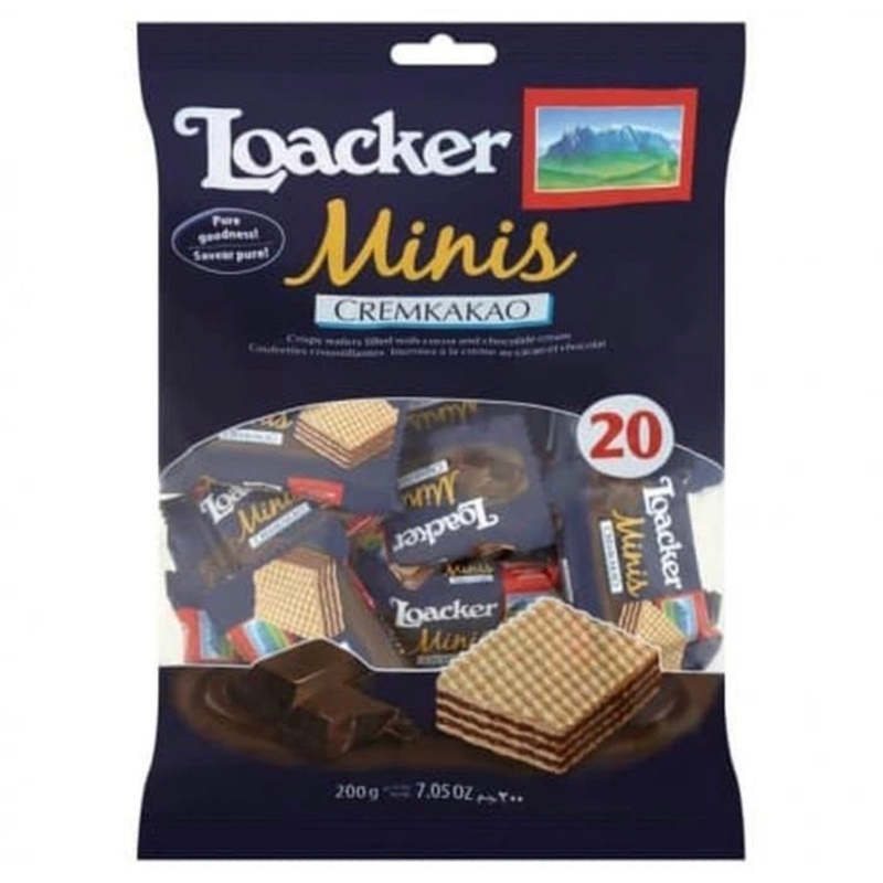 

LOACKER MINIS cremkakao