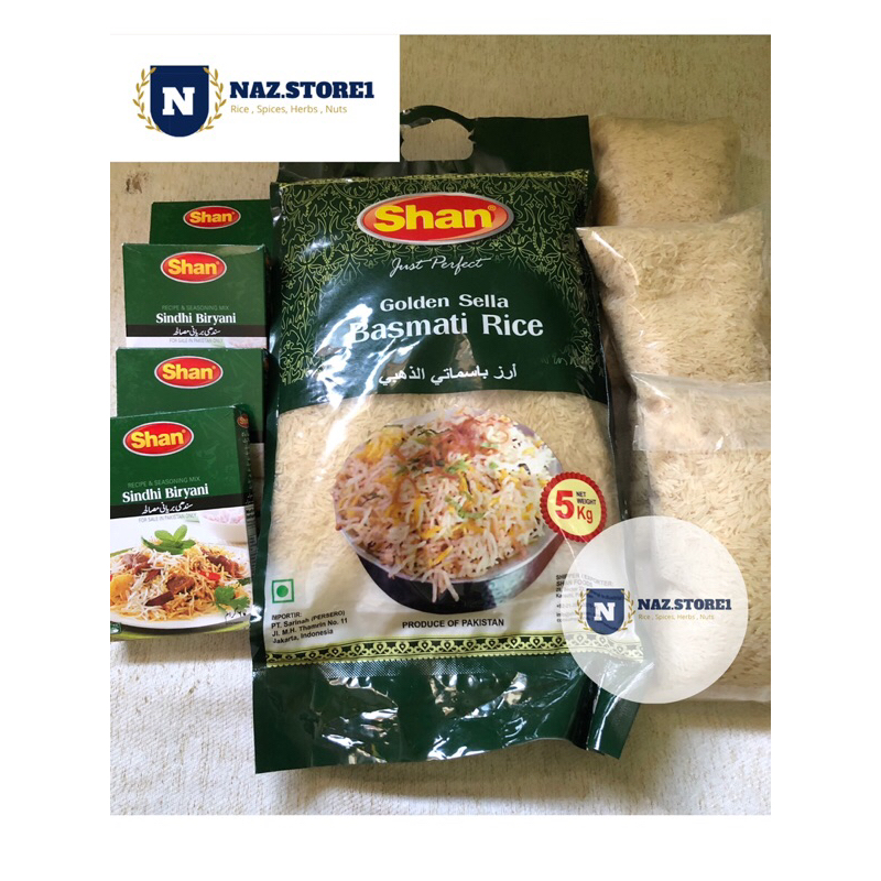 

Paket Nasi Biryani Kebuli 1Kg Beras Basmati Asli