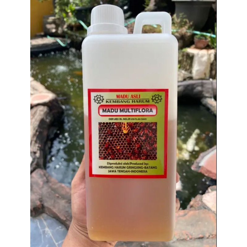

Madu Multiflora Super Murni Kembang Harum 1kg