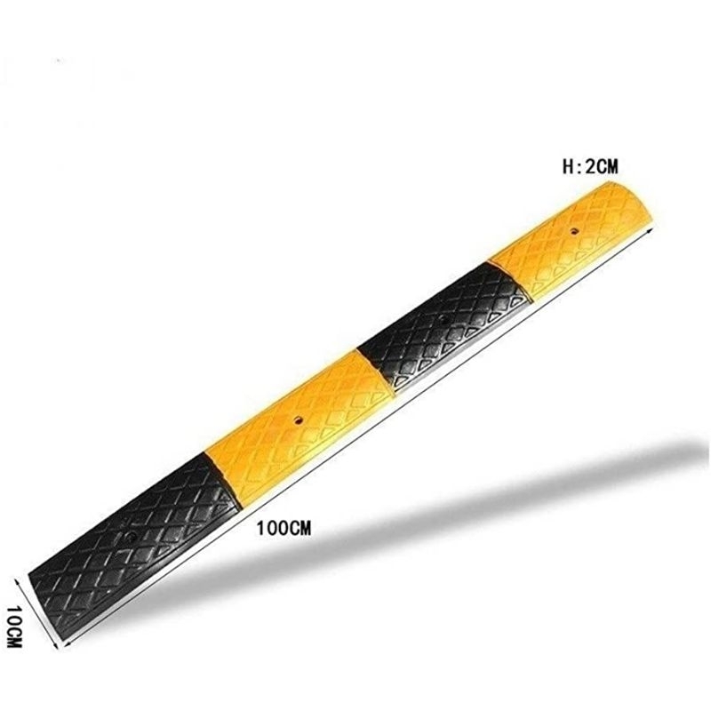 SPEED BUMP 10CM / Polisi Tidur Rubber Karet Murah