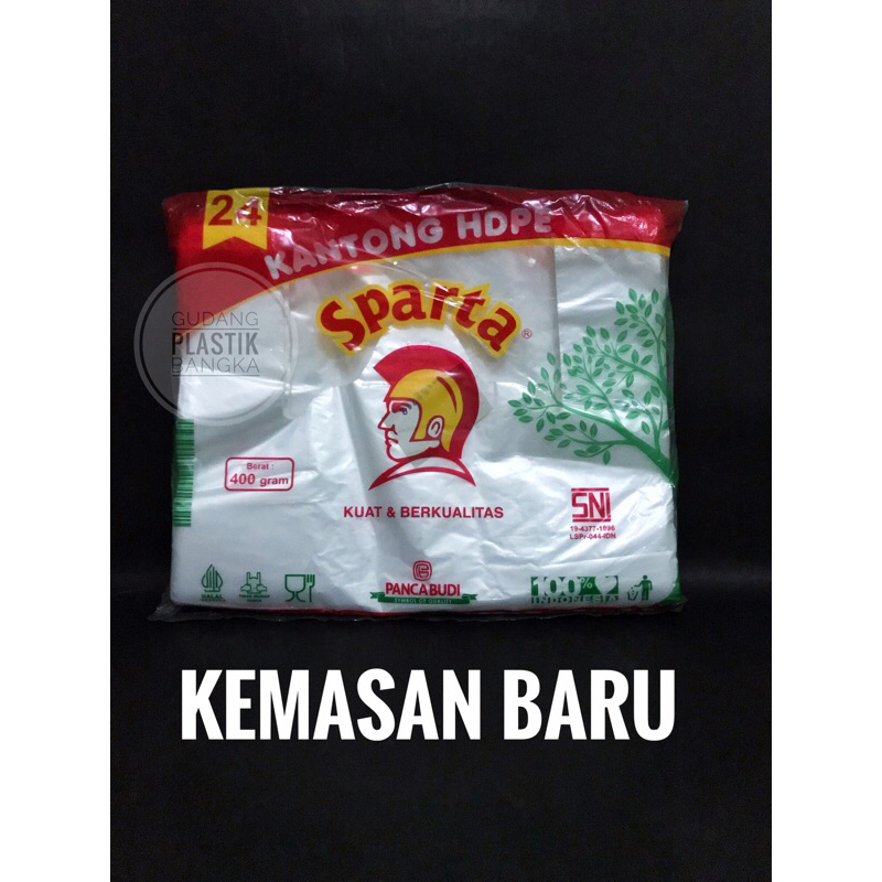 PLASTIK KRESEK BENING MURAH SPARTA UKURAN 15 &amp; 24