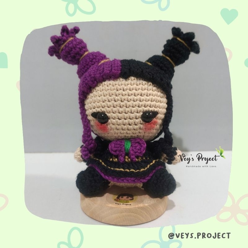 Boneka Rajut Lylia - Lylia Amigurimi -