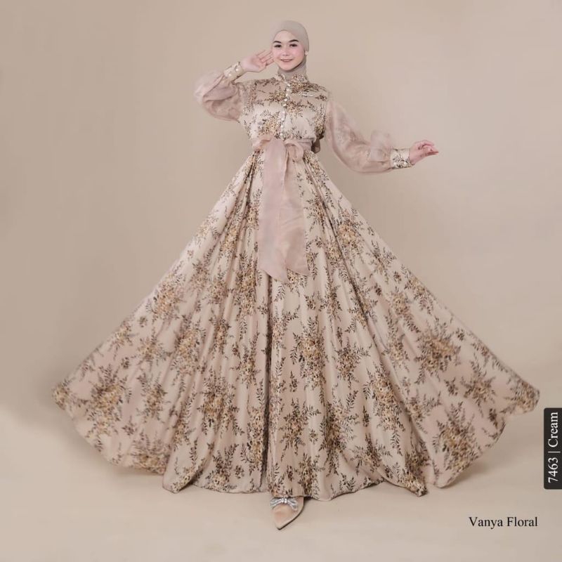 Vanya floral dress by MK hijab original