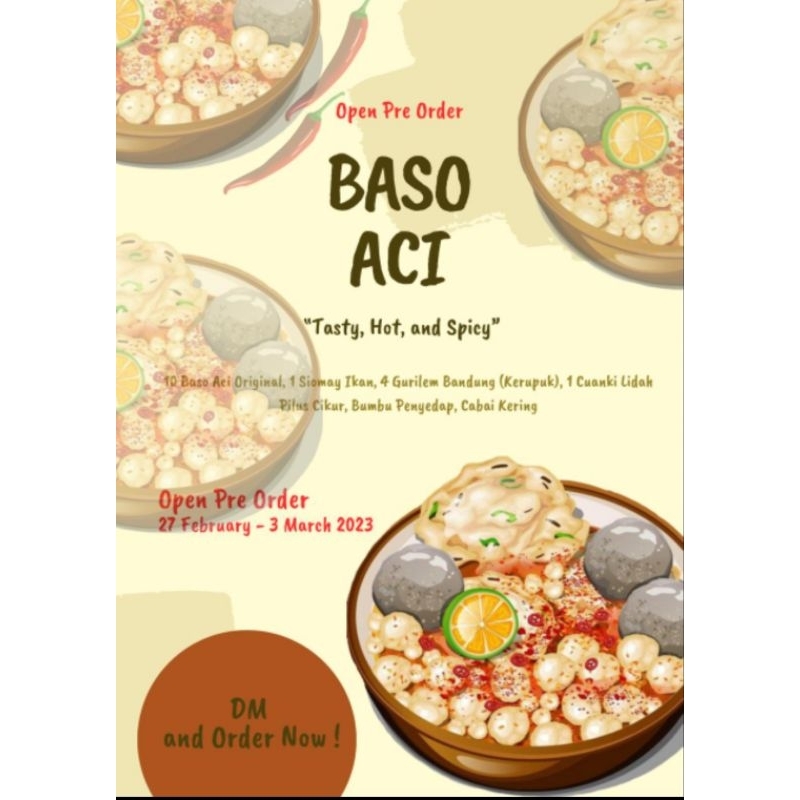 

Bakso Aci Original Isi 10