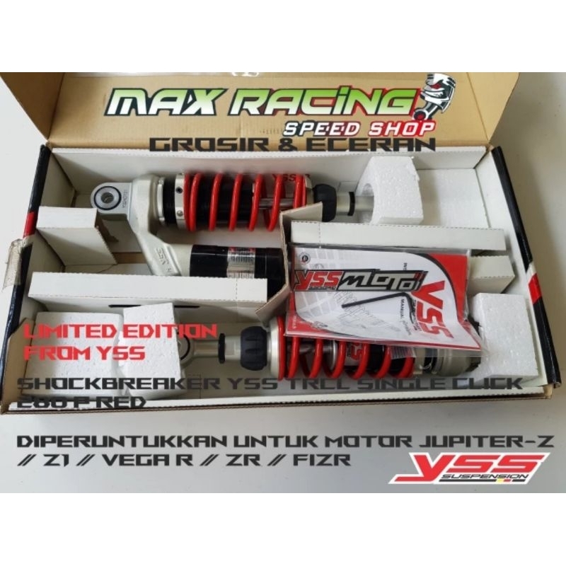 Shockbreaker YSS 280 MM TRCL Single Click Jupiter z Vega R Jupiter Z1 FIZR Limited