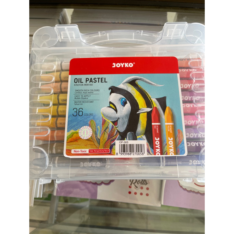 

CRAYON OIL PASTEL 36 WARNA JOYKO