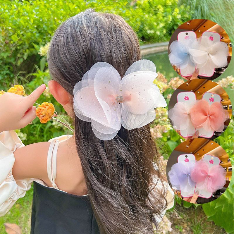 COD JEPIT Rambut  Korea Bunga Besar Jepitan Jumbo Big size kupukupu Bunga Big Flower Butterfly Hairpin Hairpins Hairpiece Ikat Rambut Anak