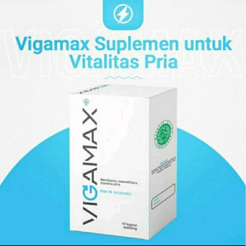 OBAT VIGAMAX ASLI - Suplemen Herbal Pria Vigamax Original BPOM