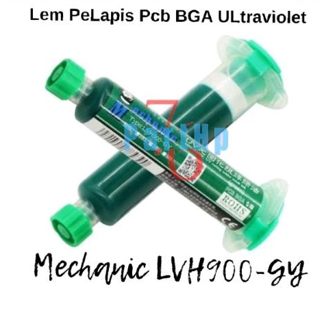 Lem Pelapis Atas Jalur Tembaga PCB BGA Ultraviolet Mechanic LvH 900 - GY - Hijau