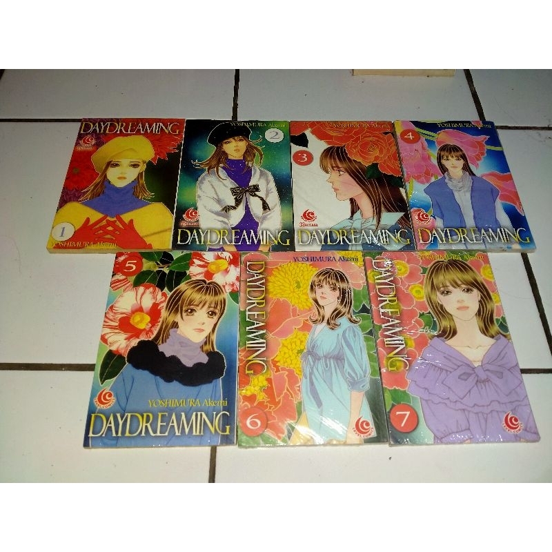 paket komik day dreaming 1-7 end Yoshimura akemi