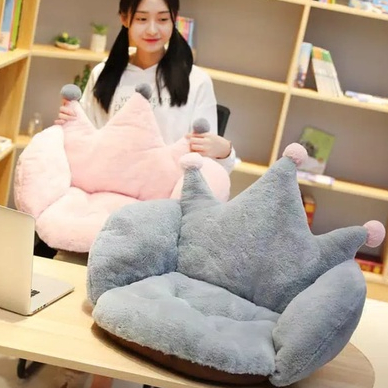 Bantal Alas Kantor  Sofa Mini Mahkota  Elegan Import