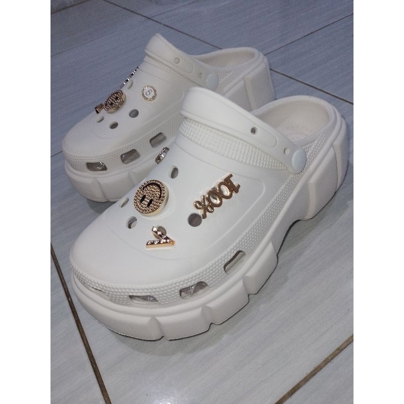 HYS 602 sandal baim rubber eva sandal fuji sandal wedges perempuan hys
