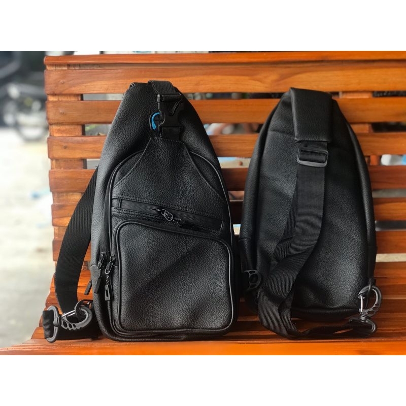 TAS SELEMPANG PRIA/TAS SLINGBAG MULTIFUNGSI ANTI AIR