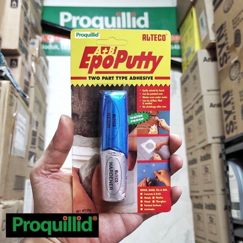 

LEM PORTING EPOPUTTY DODOL EPOXY ALTECO EPO PUTTY RESIN+HARDENER 50G