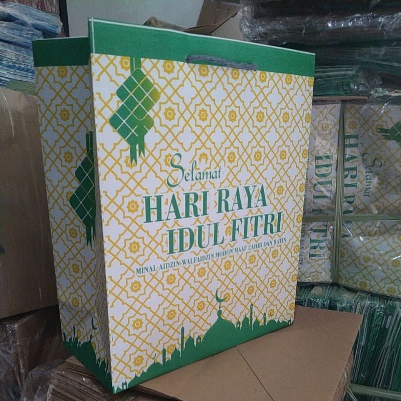 

paperbag tas kertas lebaran IDUL FITRI