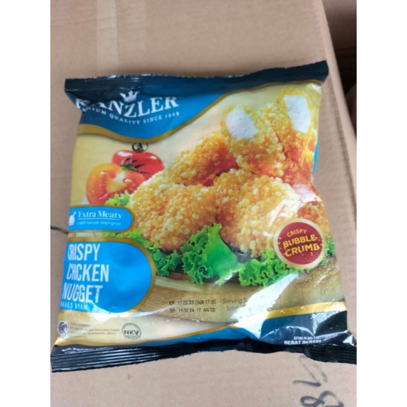 

Nugget Kanzler bubble crispy nugget viral 450gr