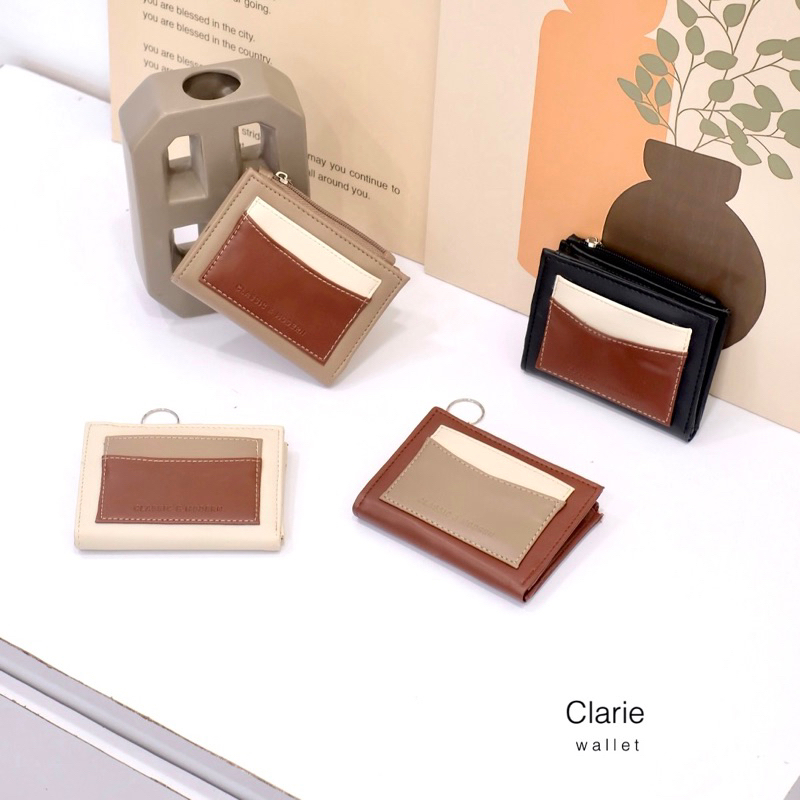 Clarie Wallet /dompet mini / dompet lipat