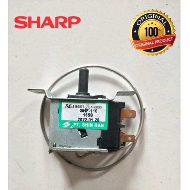 Termostat | Thermostat Kulkas 1 Pintu SHARP Original | GNF - 110 164S - 01V