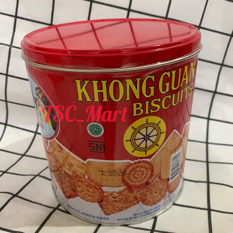 

Khong Guan Biscuits kaleng Biskuit aneka Rasa 650gr / Khong / Guan / khongguan / Biscuits / Biscuit / kaleng / Biskuit / aneka / Rasa / 650gr / lebaran / imlek / natal / parcel