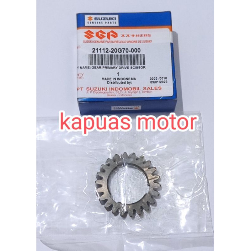 Gear gir gigi primer primery primary gigi nanas tipis suzuki shogun 125 sp Arashi FD FL original sgp