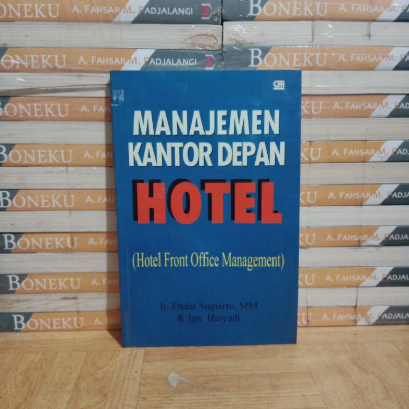

BUKU ORIGINAL - MANAJEMEN KANTOR DEPAN HOTEL
