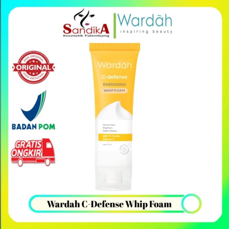 Wardah C-Defense Energizing Whip Foam 50ml