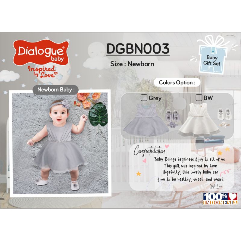 Dialogue Baby Giftset DGBN003