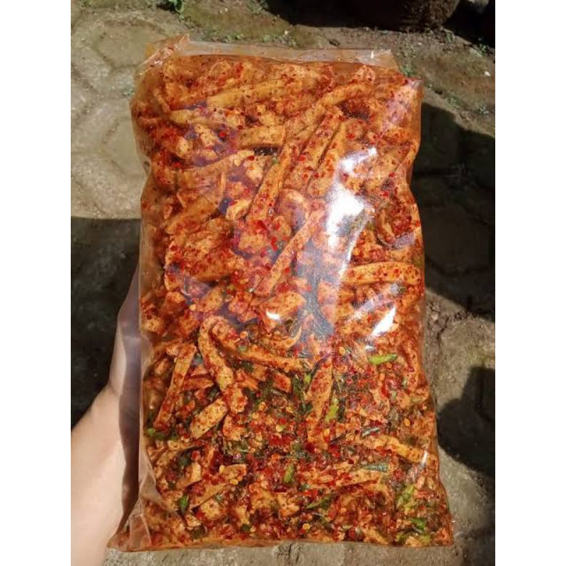 

Basreng Pedas Daun Jeruk 1Kg//Aneka Basreng